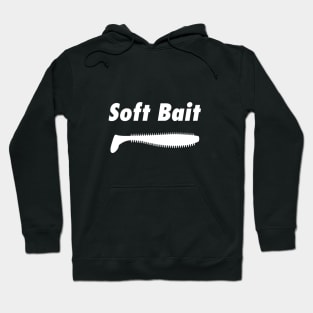 Soft Bait tacklebox design white Hoodie